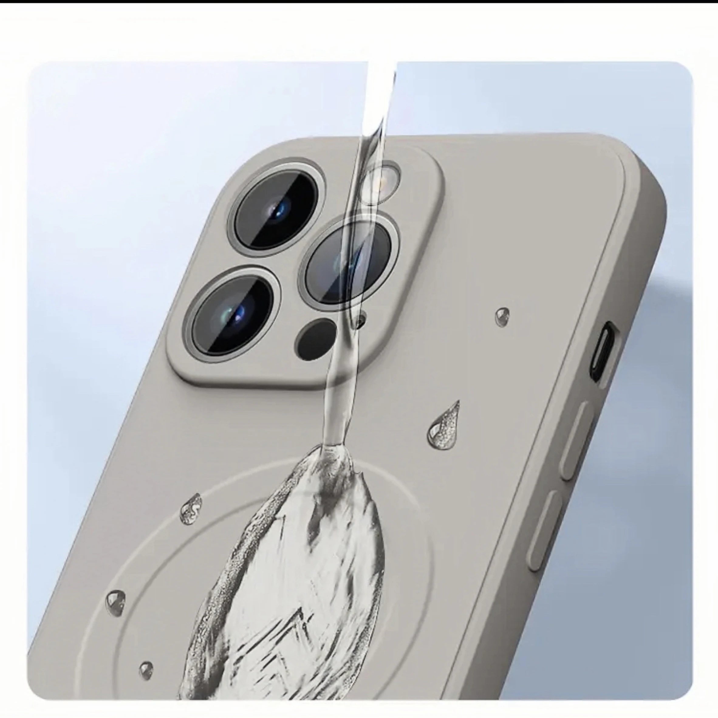 Original Liquid Silicone For Magsafe Wireless Charge Magnetic Case for iPhone