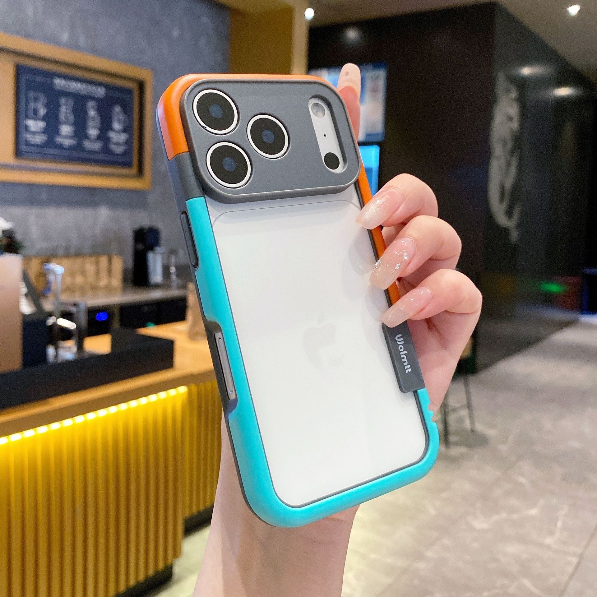 Colorful Soft Silicone Edge Bumper Frame Case — Contrast Edge Design with Full Protection