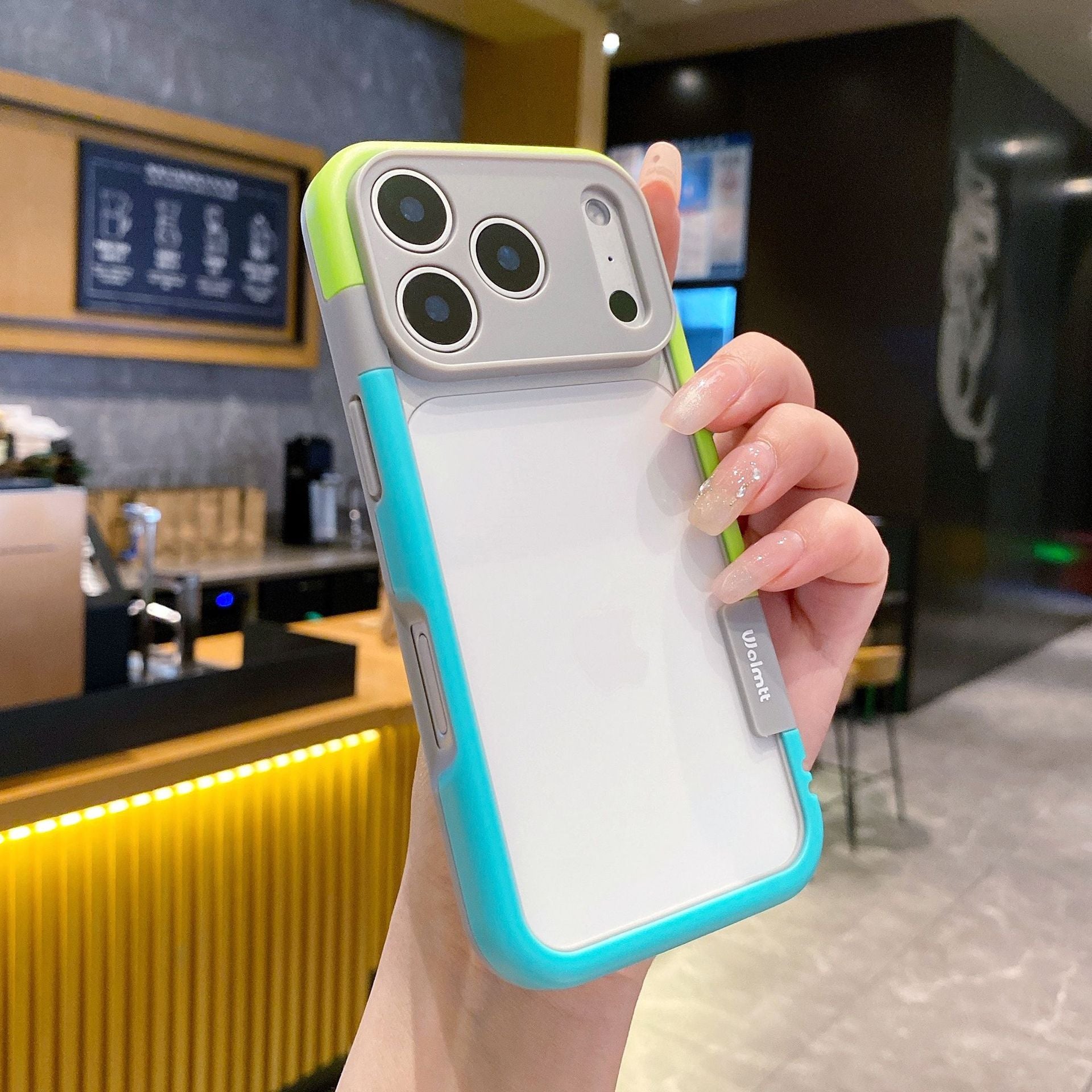 Colorful Soft Silicone Edge Bumper Frame Case — Contrast Edge Design with Full Protection