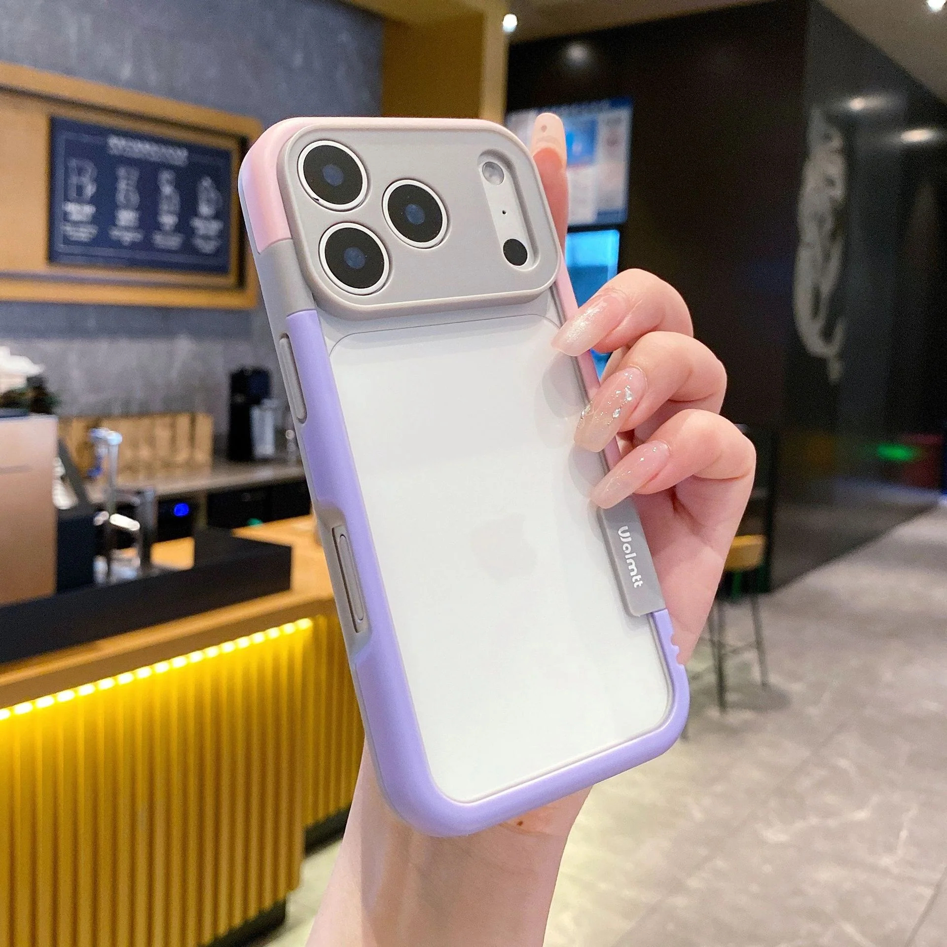 Colorful Soft Silicone Edge Bumper Frame Case — Contrast Edge Design with Full Protection