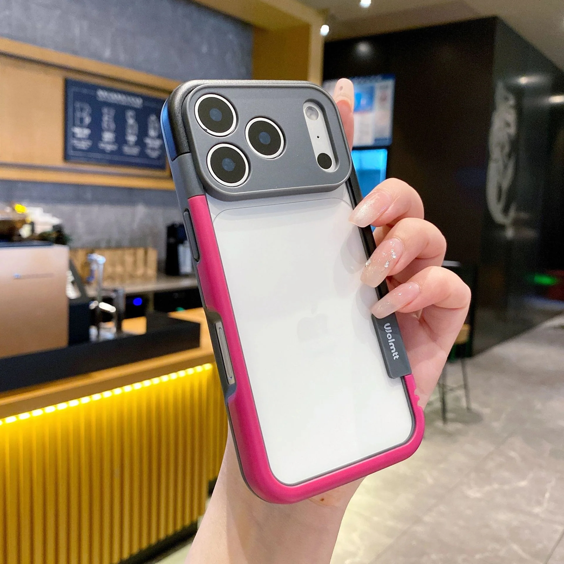 Colorful Soft Silicone Edge Bumper Frame Case — Contrast Edge Design with Full Protection