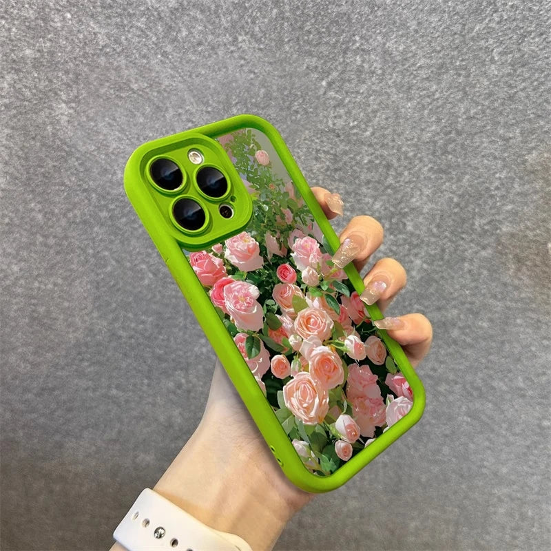 Rose Landscape Phone Cases for iPhone 16