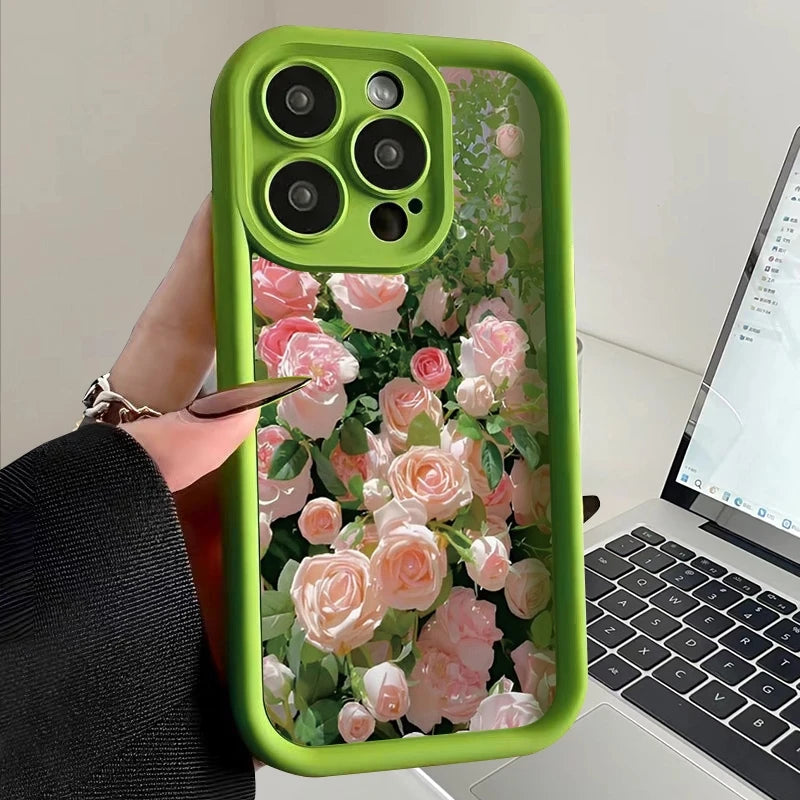 Rose Landscape Phone Cases for iPhone 16