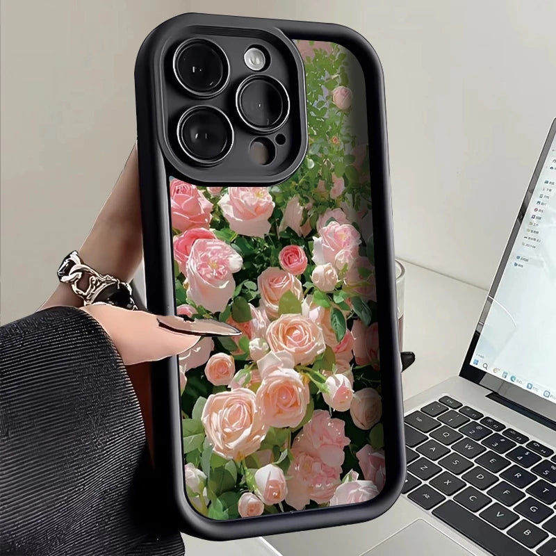 Rose Landscape Phone Cases for iPhone 16