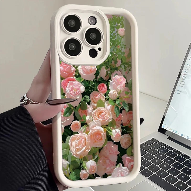 Rose Landscape Phone Cases for iPhone 16
