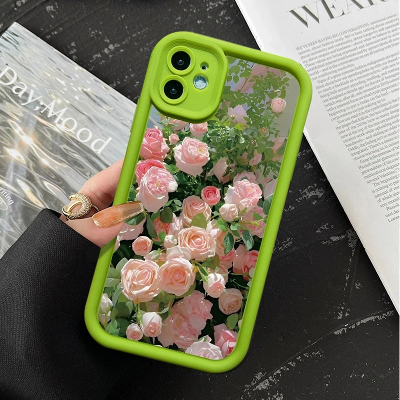 Rose Landscape Phone Cases for iPhone 16
