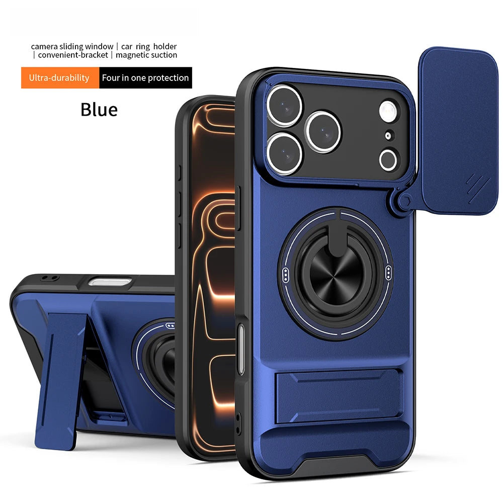 Armor Rugged Shockproof Magnetic Case for iPhone
