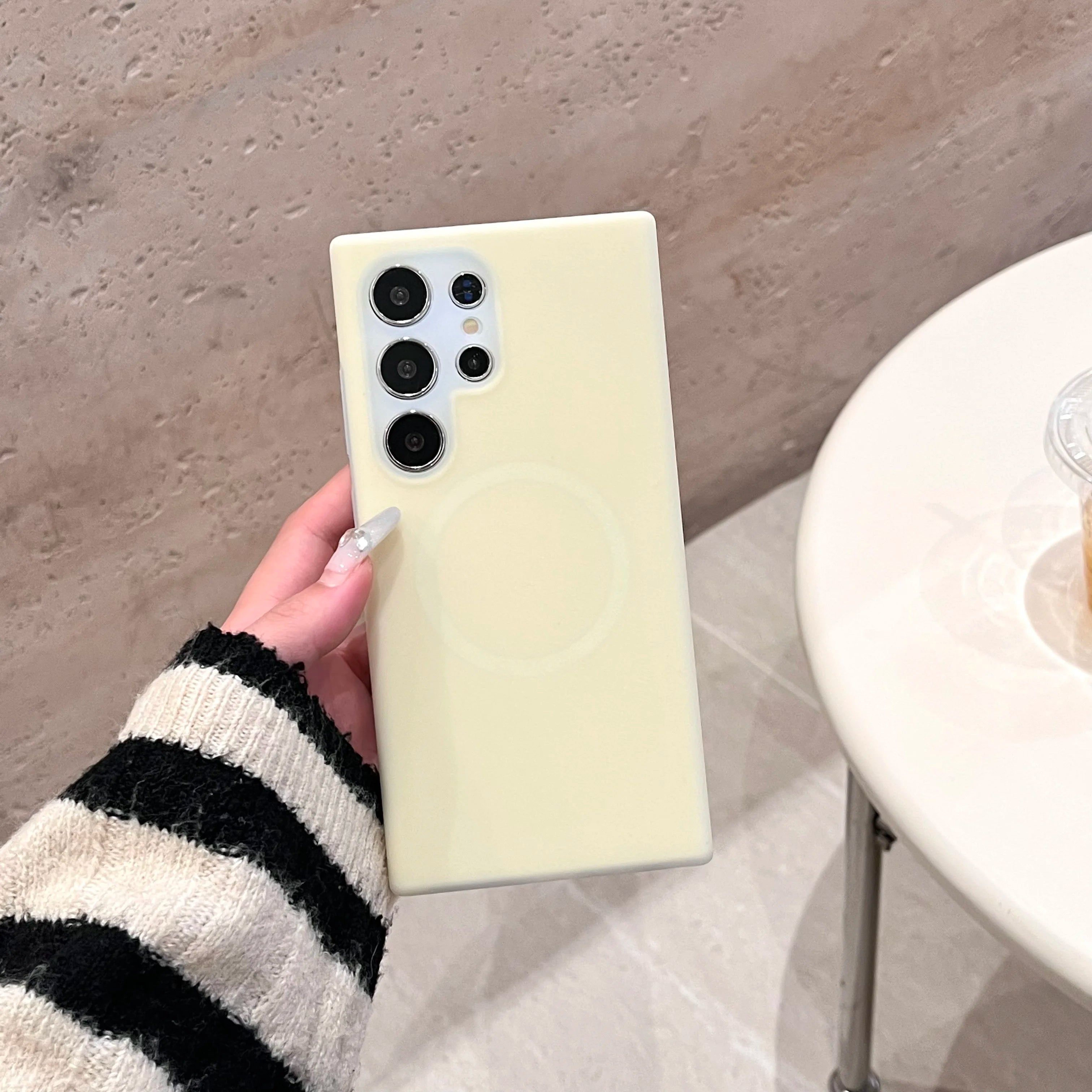 Luxury and fashionable jelly liquid silicone suitable for Samsung