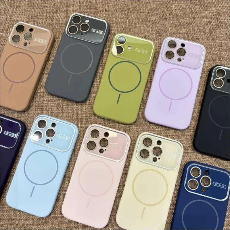 Luxury Mist Liquid Silicone Magsafe Case for iPhone