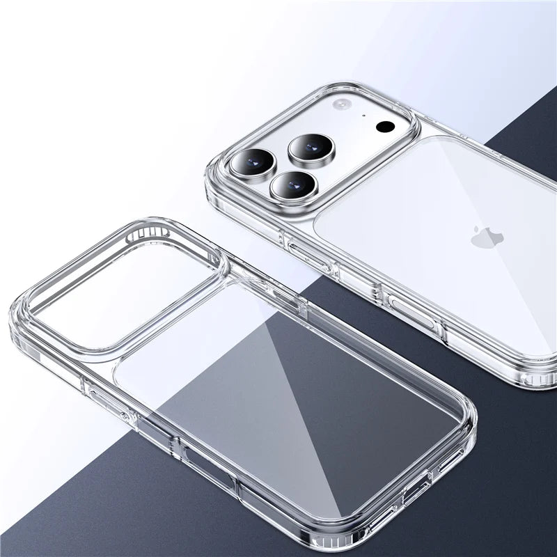 Crystal Transparent for Magsafe Magnetic Case For iPhone