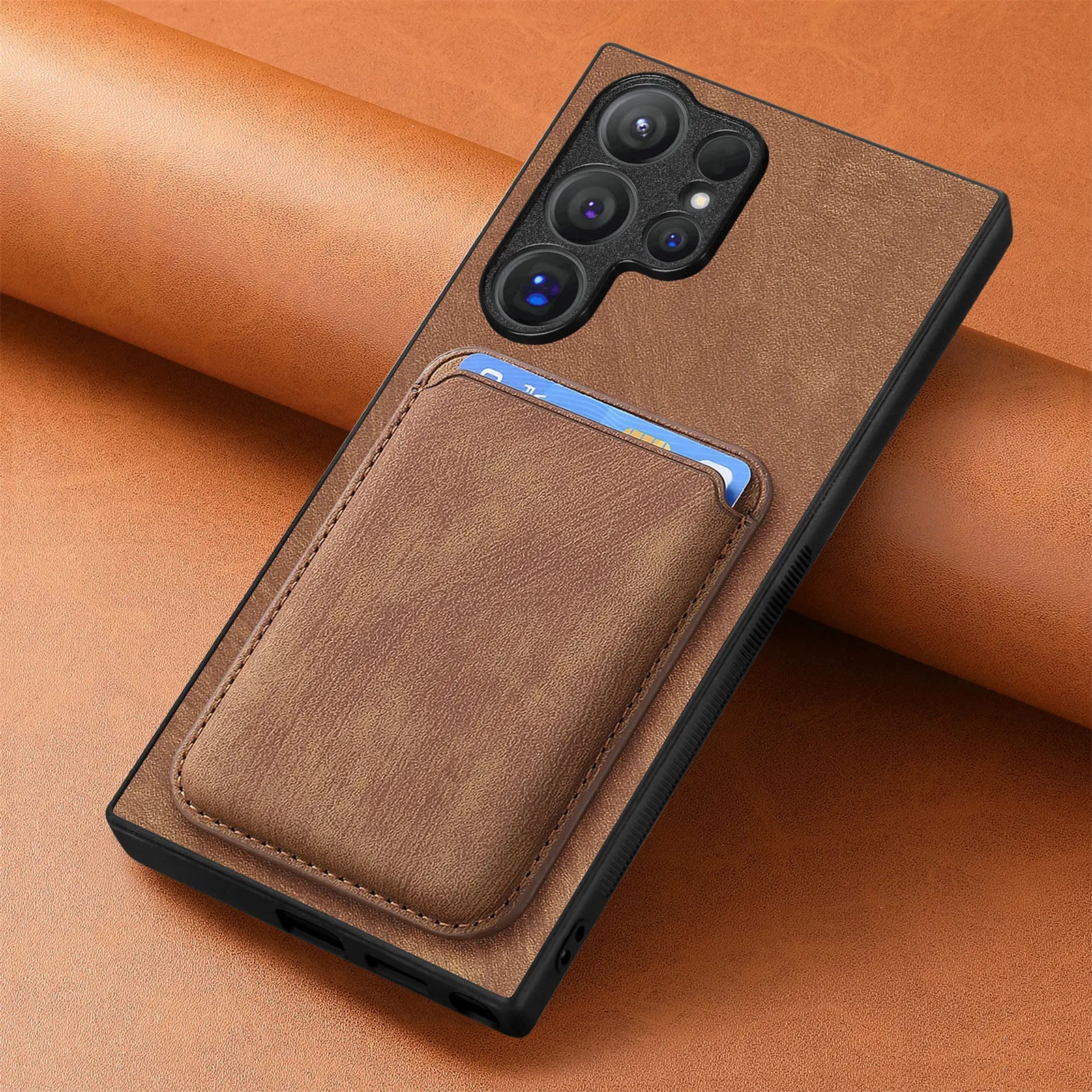 Magsafe card holder wallet phone case for Samsung