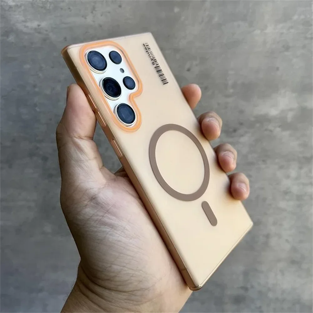 Ultra thin matte two tone phone case for Samsung