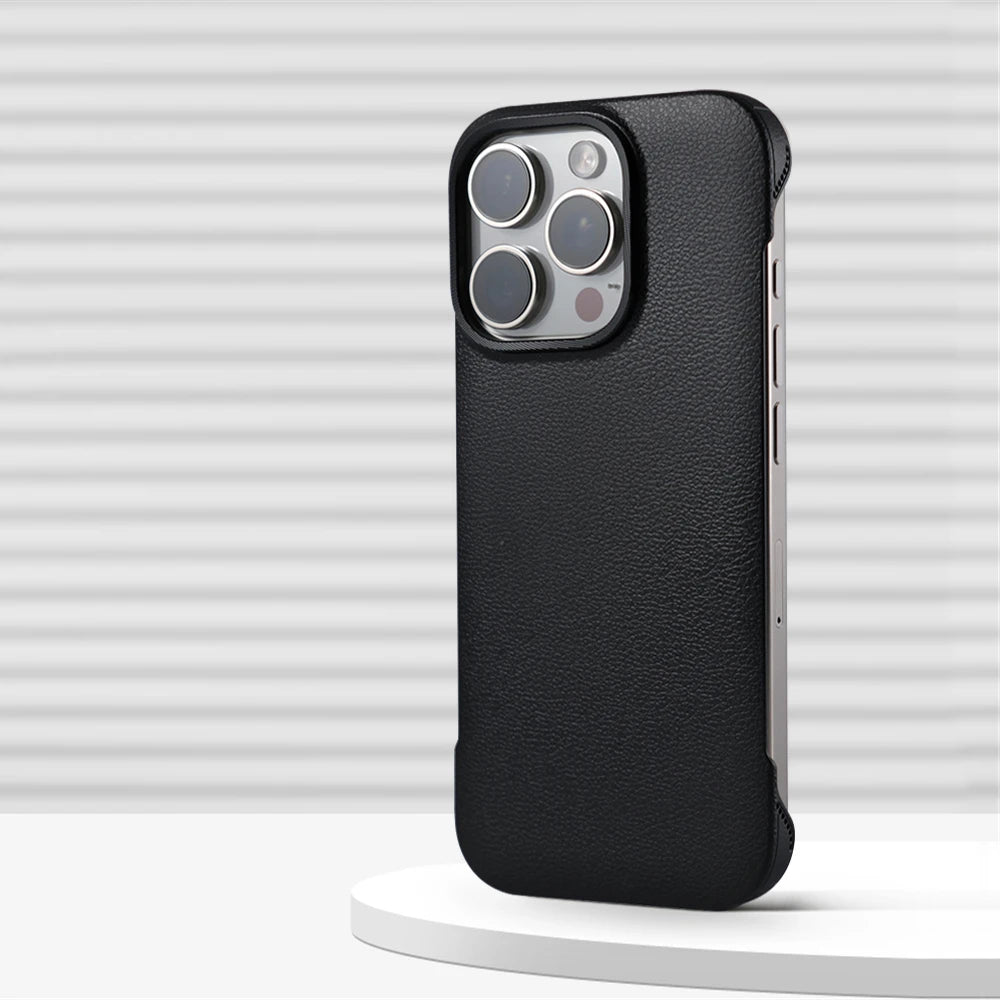 Solid Color Frameless Slim Hard Case for iPhone