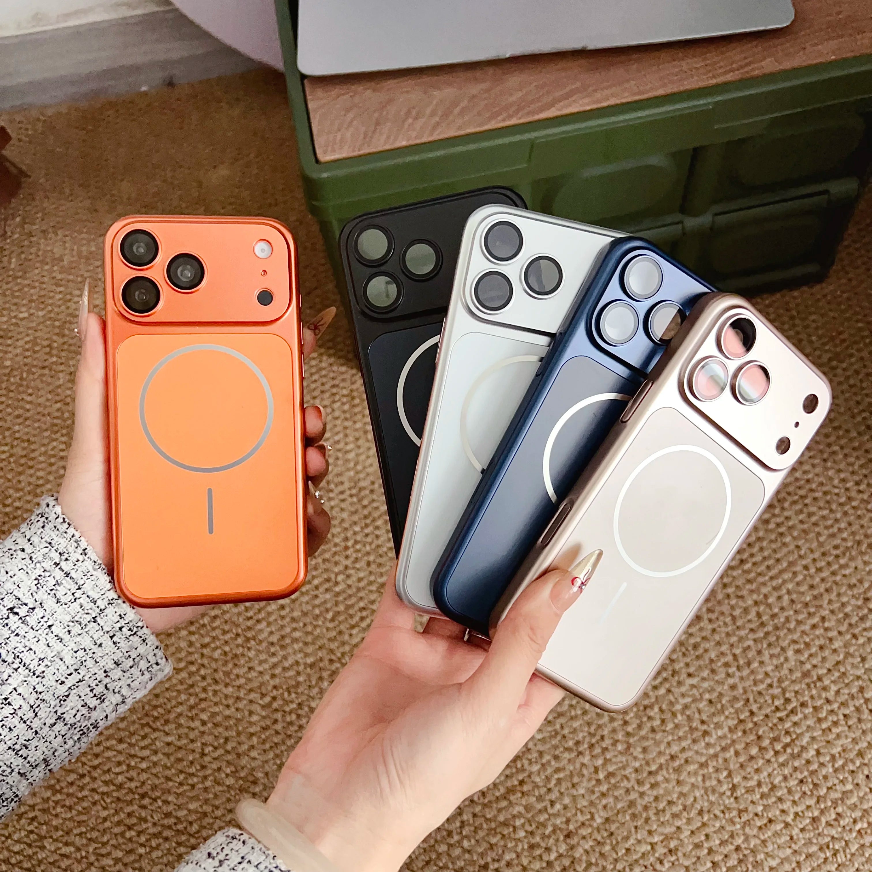 AG Nano Frosted For MagSafe Magnetic Case For iPhone