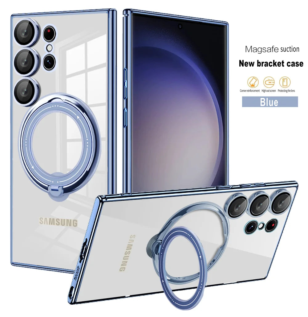 360 ° wireless charging shockproof phone case for Samsung