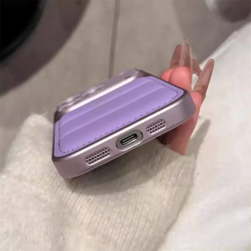 Wave Down Jacket Series iPhone Protective Case For iPhone