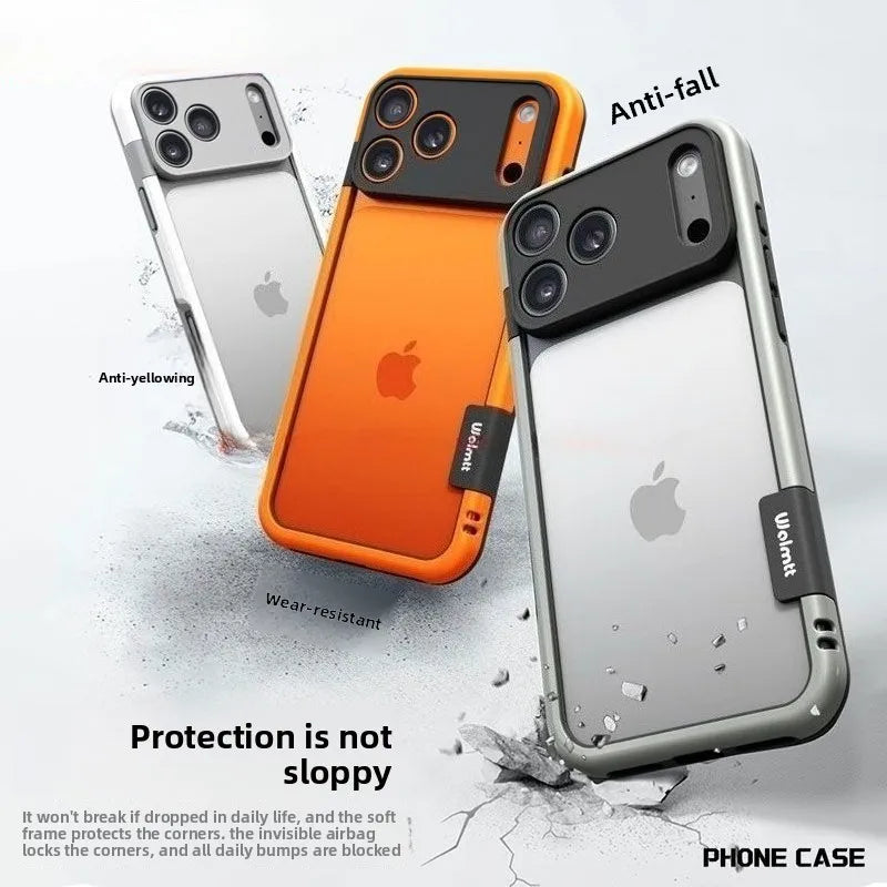 Colorful Soft Silicone Edge Bumper Frame Case — Contrast Edge Design with Full Protection