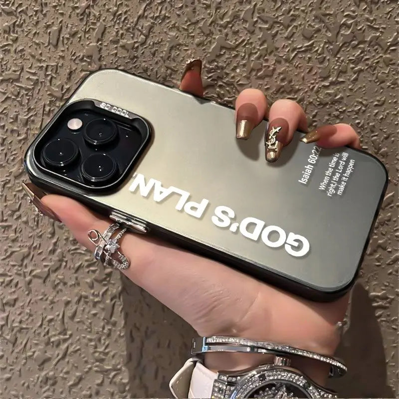 God Has Plan For You - Meaningful Holographic Protective Case for iPhone