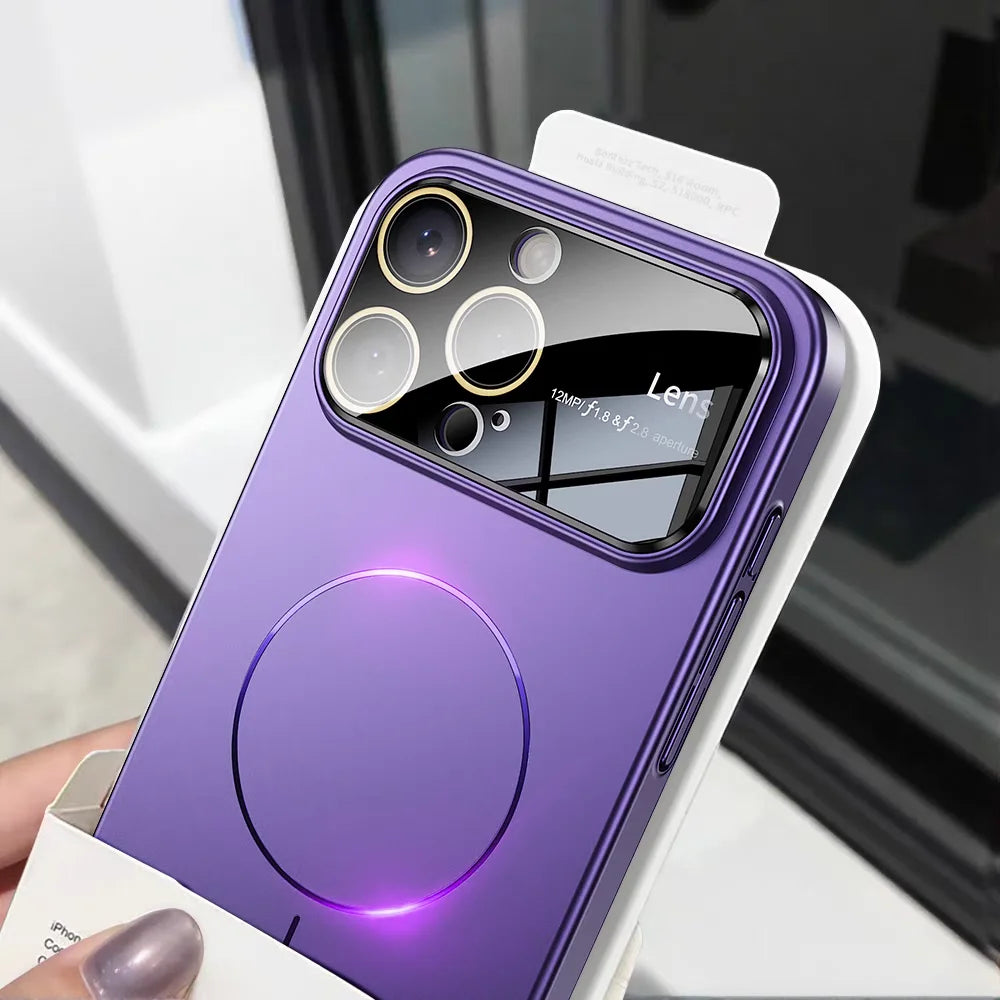 Luxury frosted window phone case suitable for iPhone