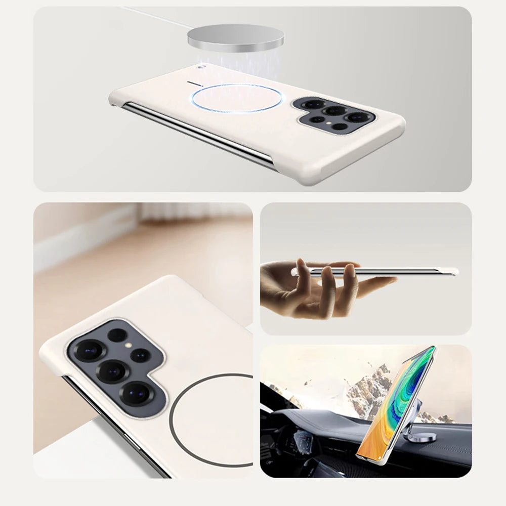 Matte hard PC frameless phone case suitable for Samsung