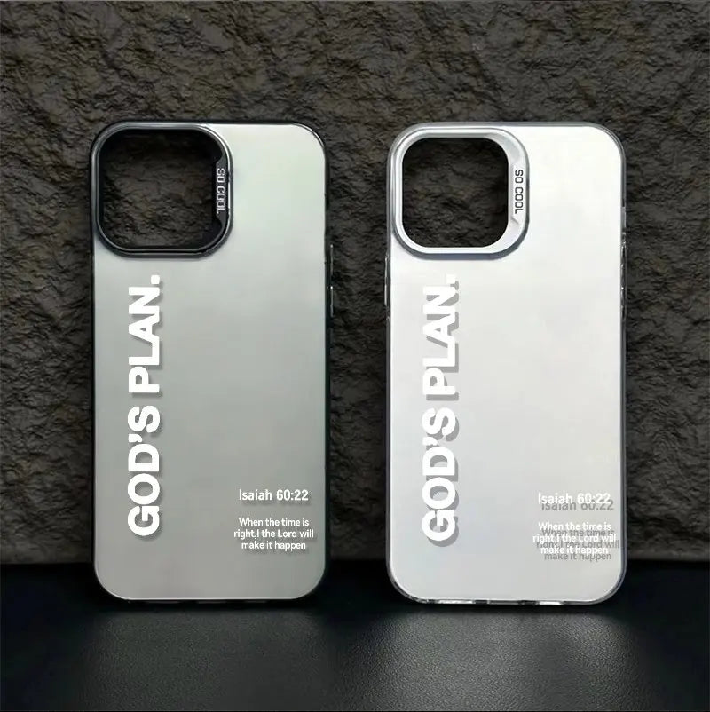 God Has Plan For You - Meaningful Holographic Protective Case for iPhone