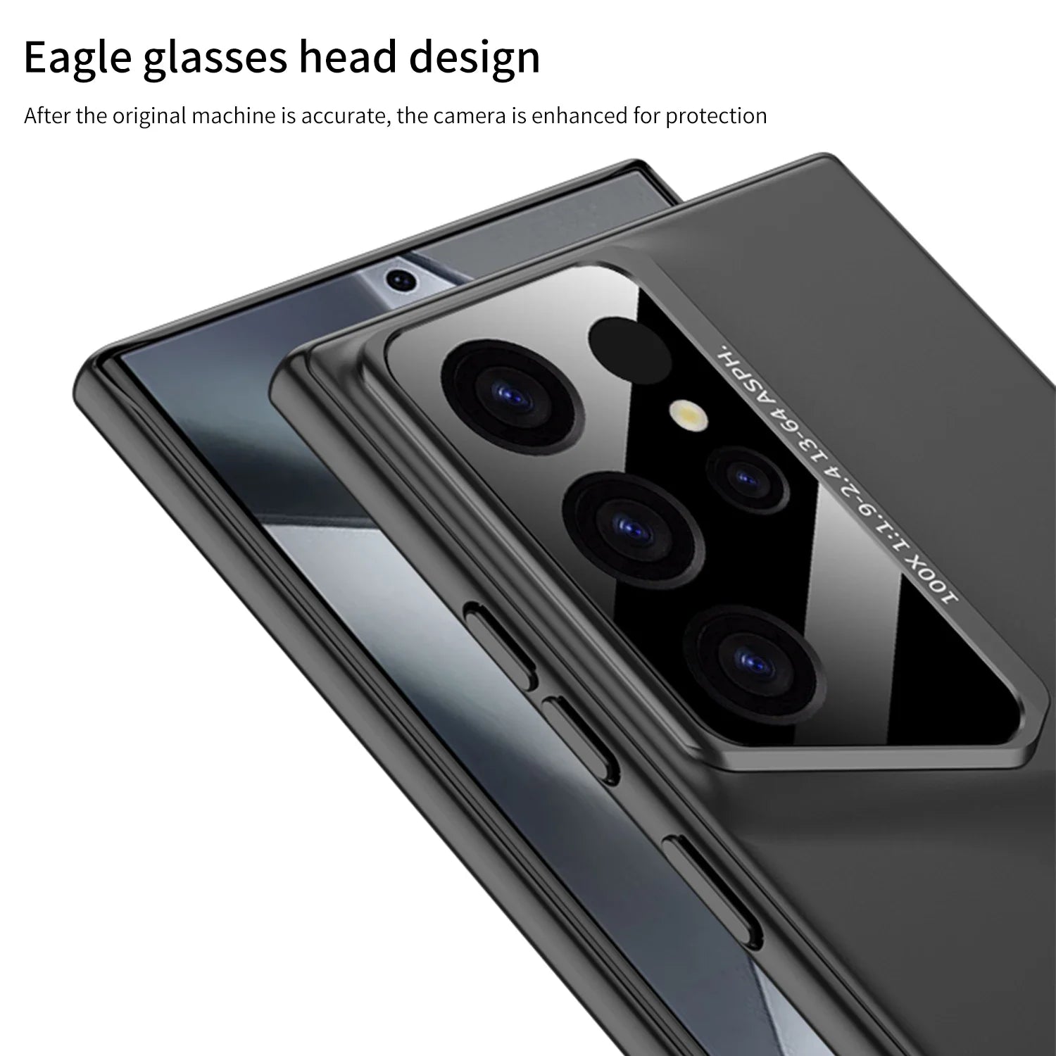 Ultra thin mechanical hard matte phone case for Samsung