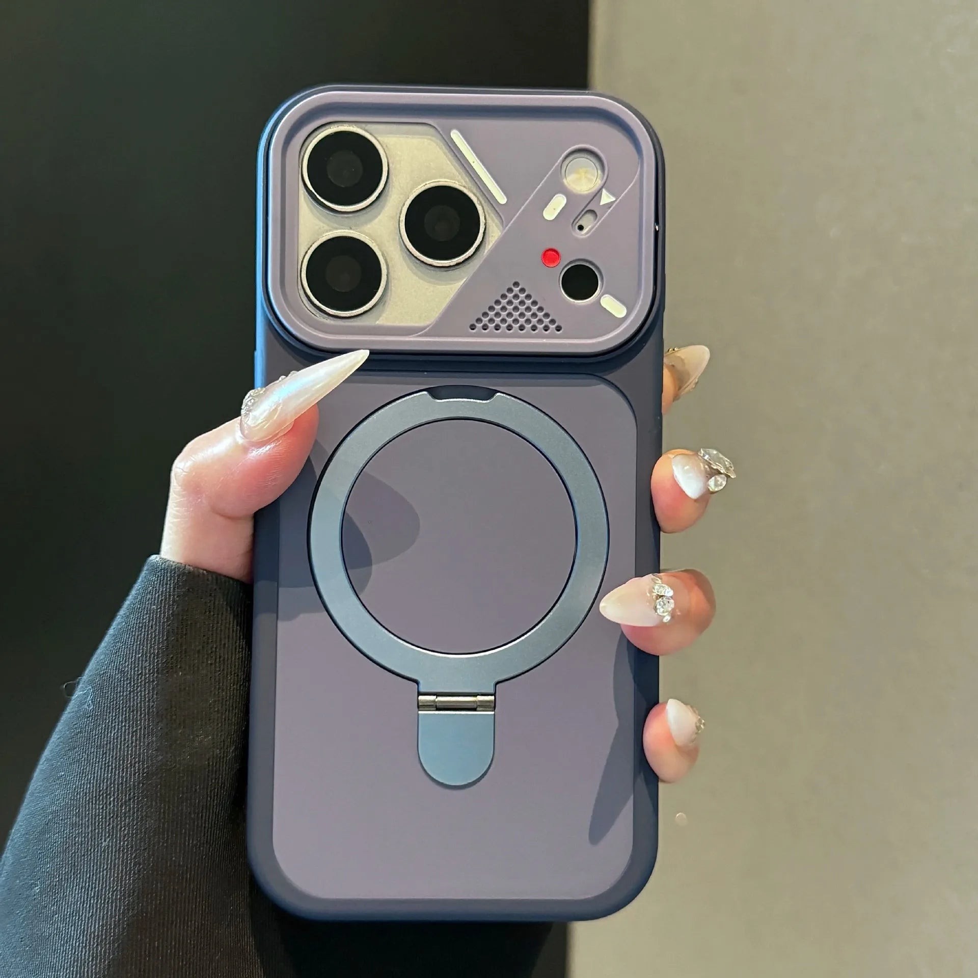 Creative Matte Camera-Frame MagSafe Case for iPhone