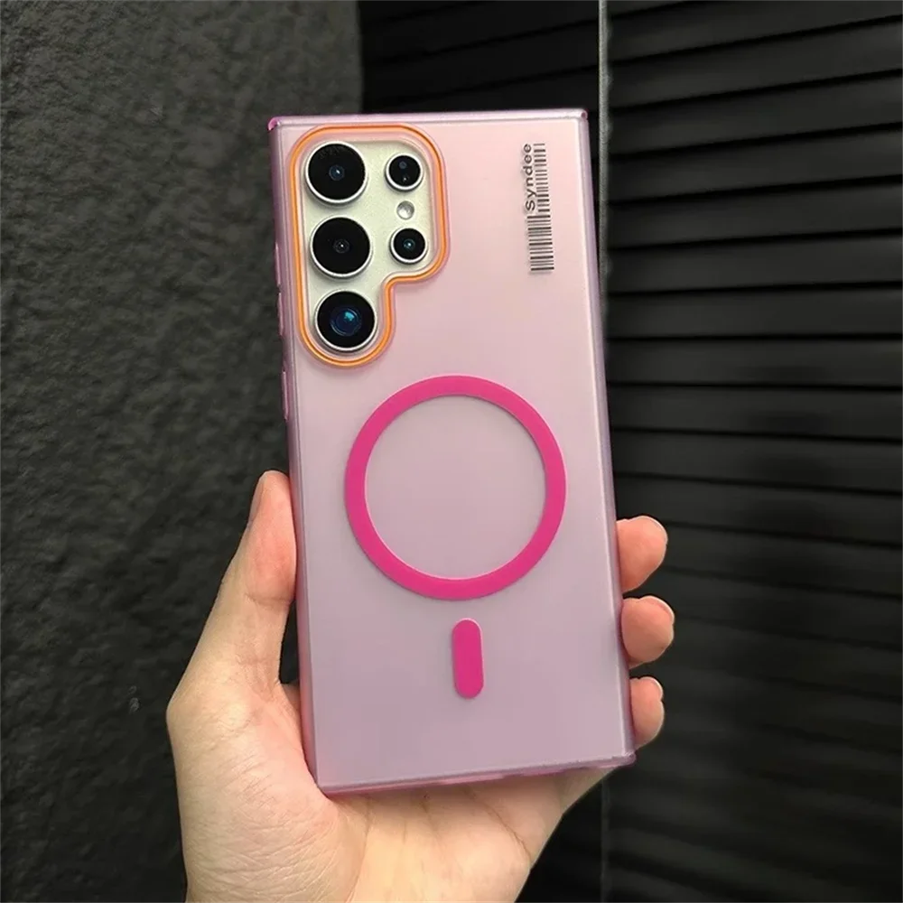 Ultra thin matte two tone phone case for Samsung