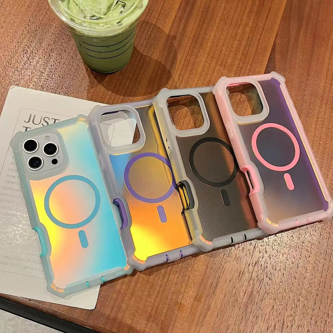 Luxury color changing, sturdy and drop resistant phone case for iPhone