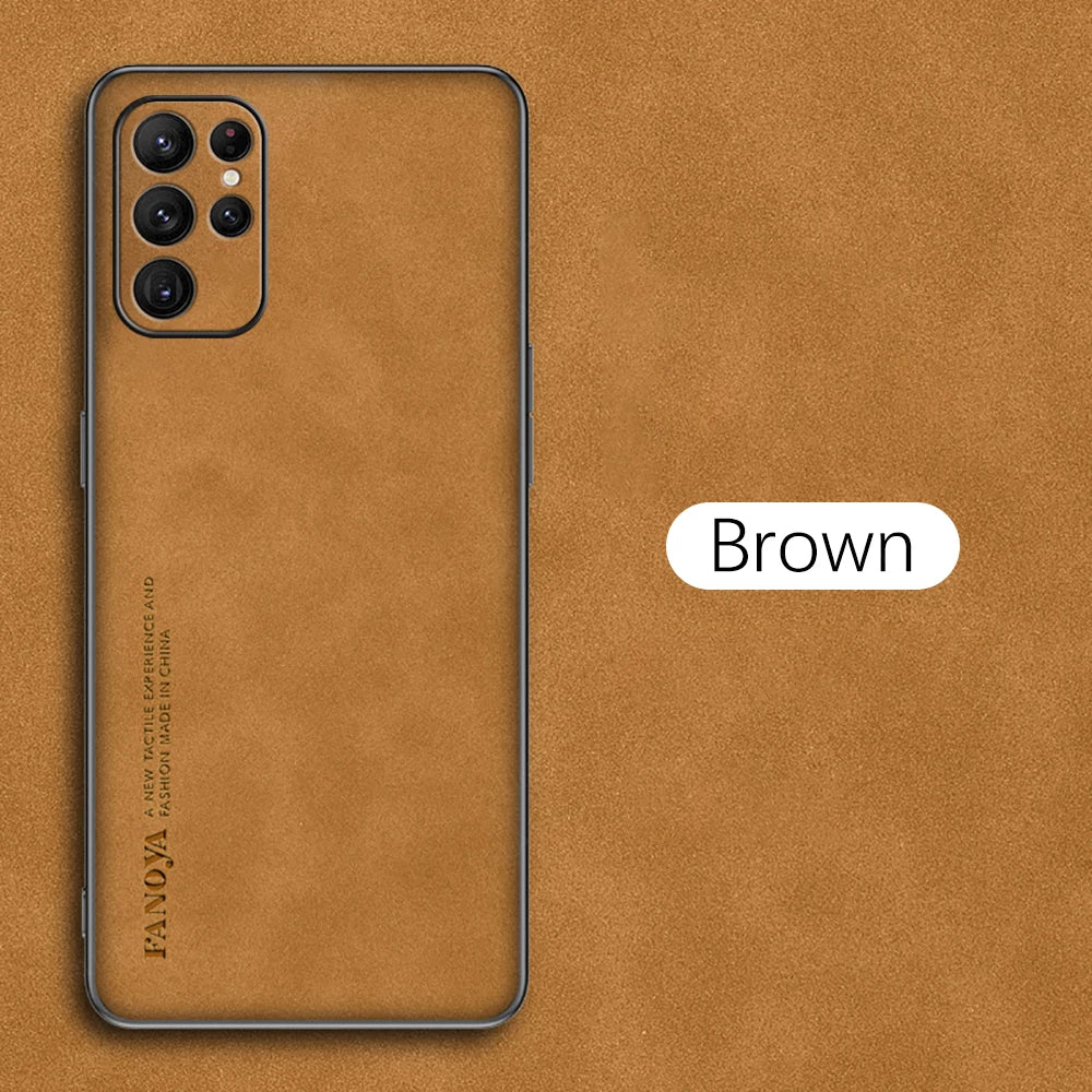 Leather Soft Case For Samsung