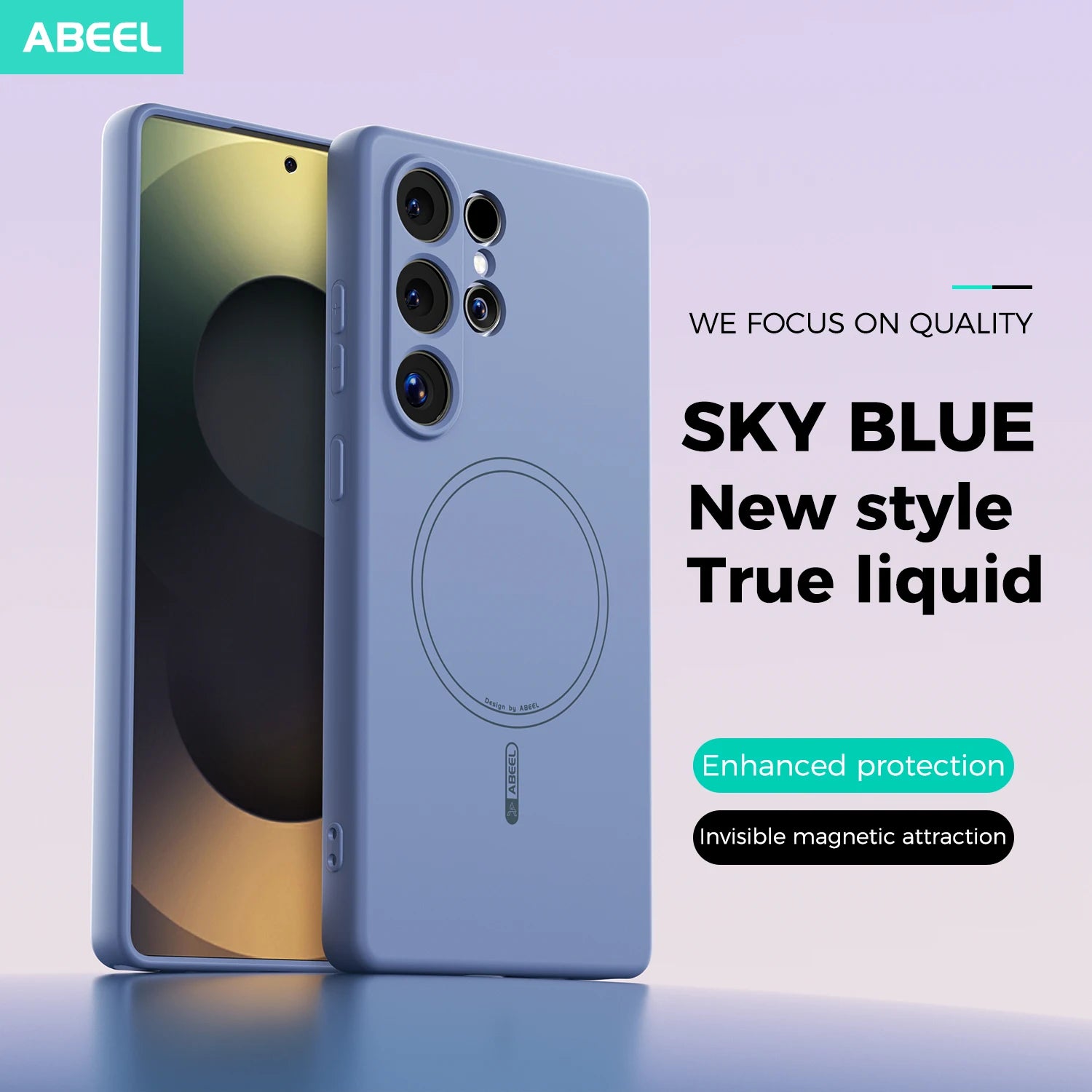 Liquid Silicone for Magnetic Suction Case for Samsung