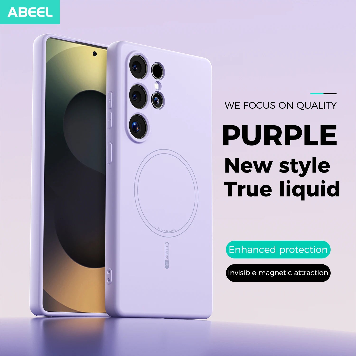 Liquid Silicone for Magnetic Suction Case for Samsung