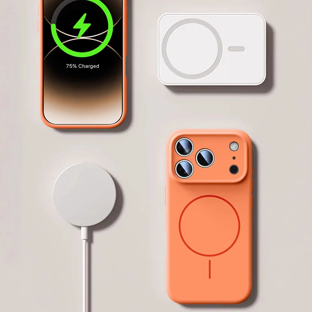 Liquid Silicone For Magsafe Phone Cases For iPhone