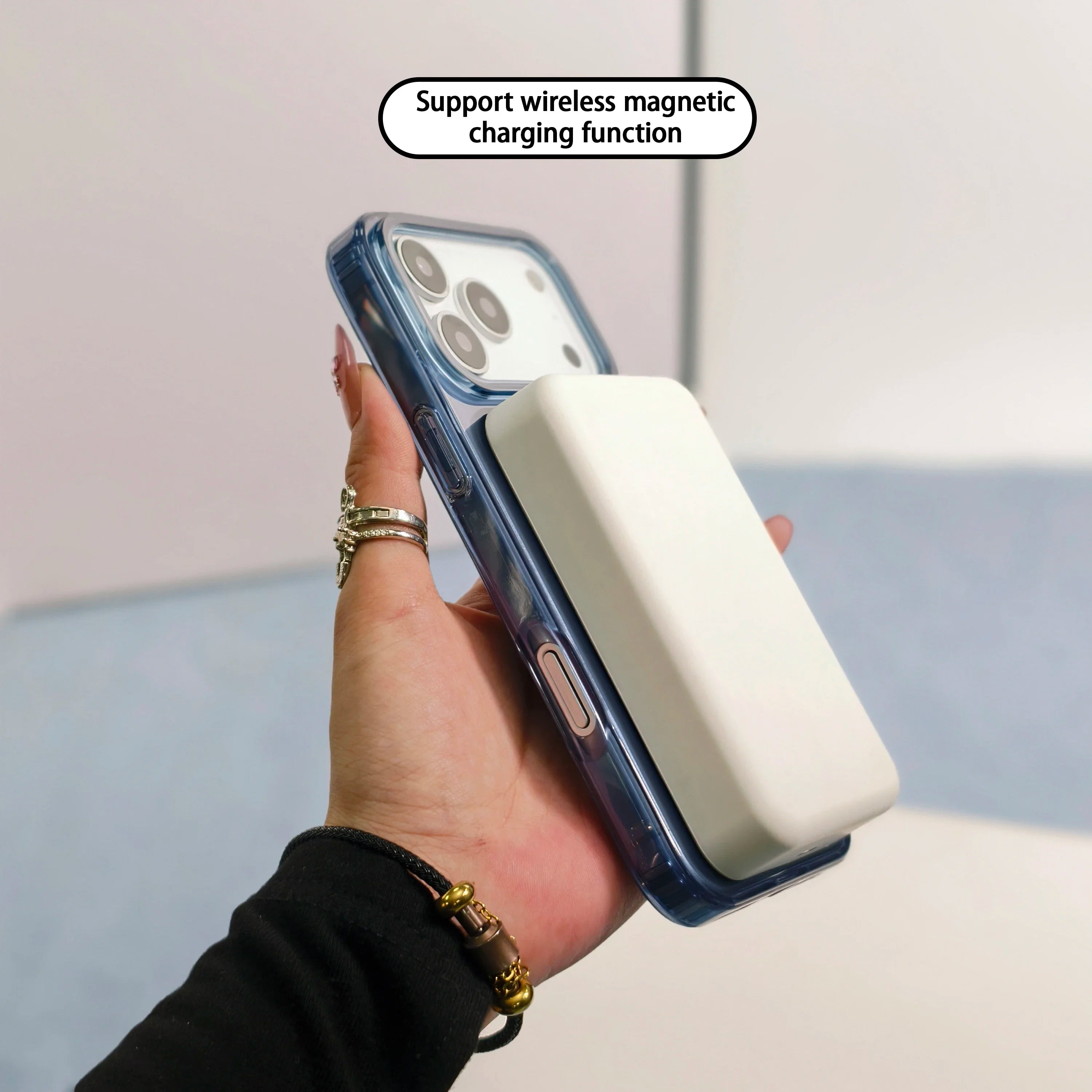 Latest popular acrylic shockproof hard case for iPhone