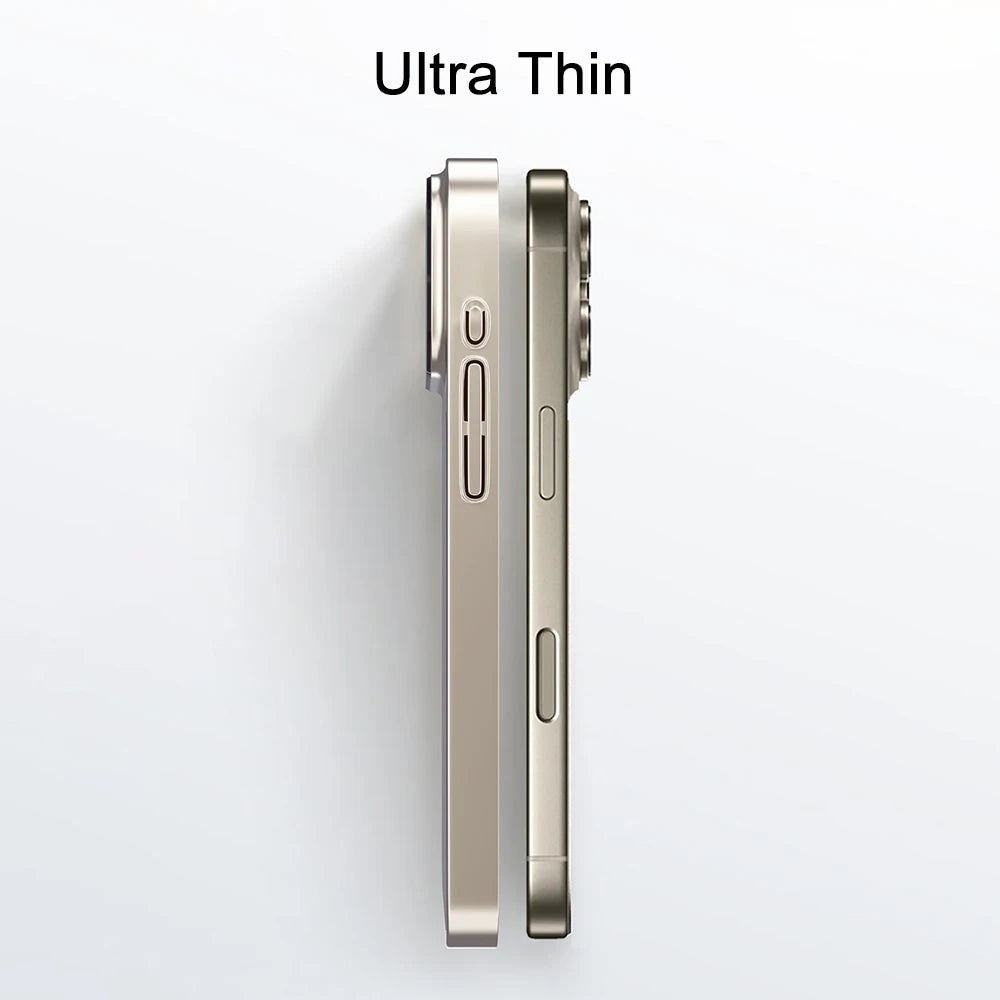 Original Matte Glass Wireless Charge For Magsafe Case For iPhone