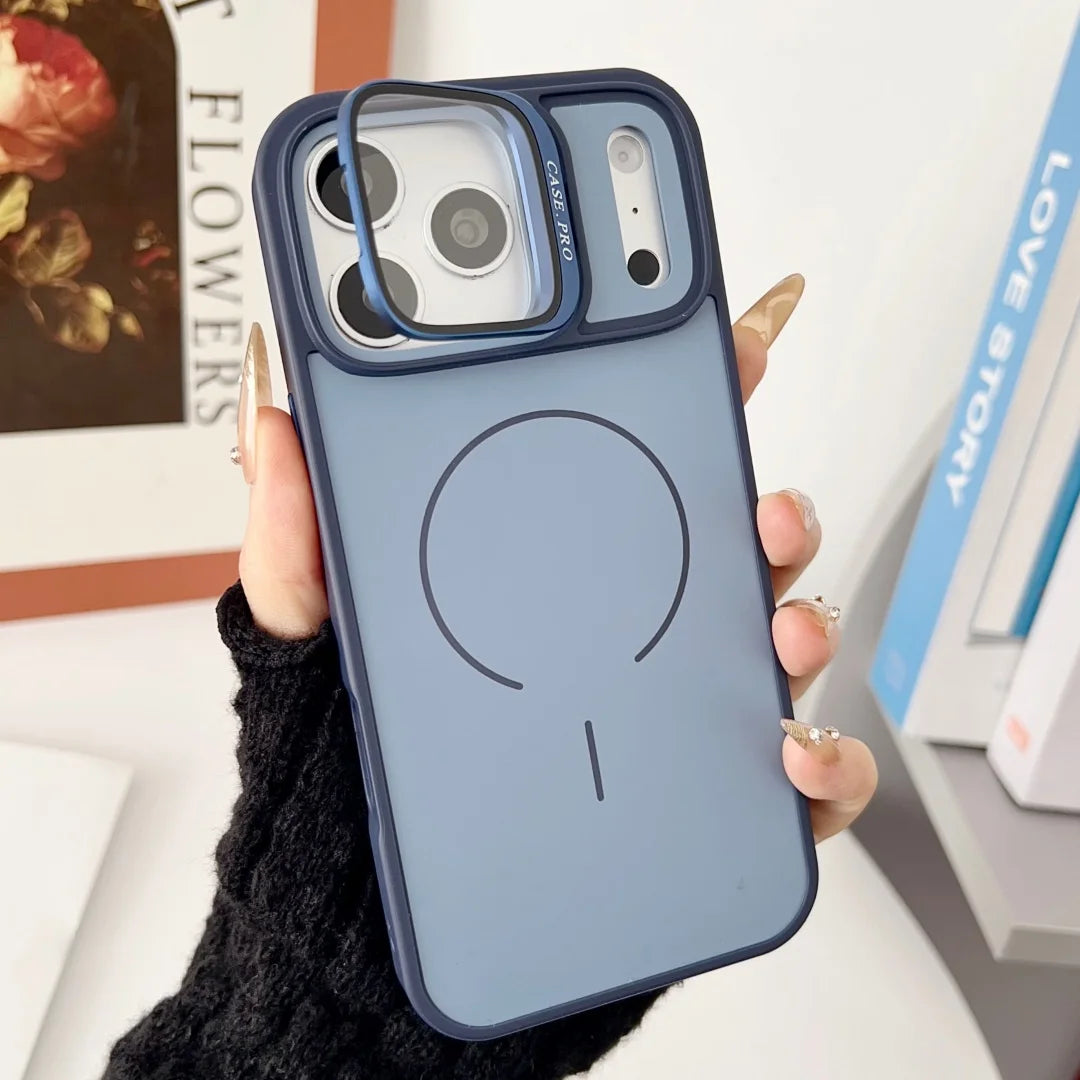Original Fold Glass Lens Holder Stand For Magsafe Phone Case For iphone