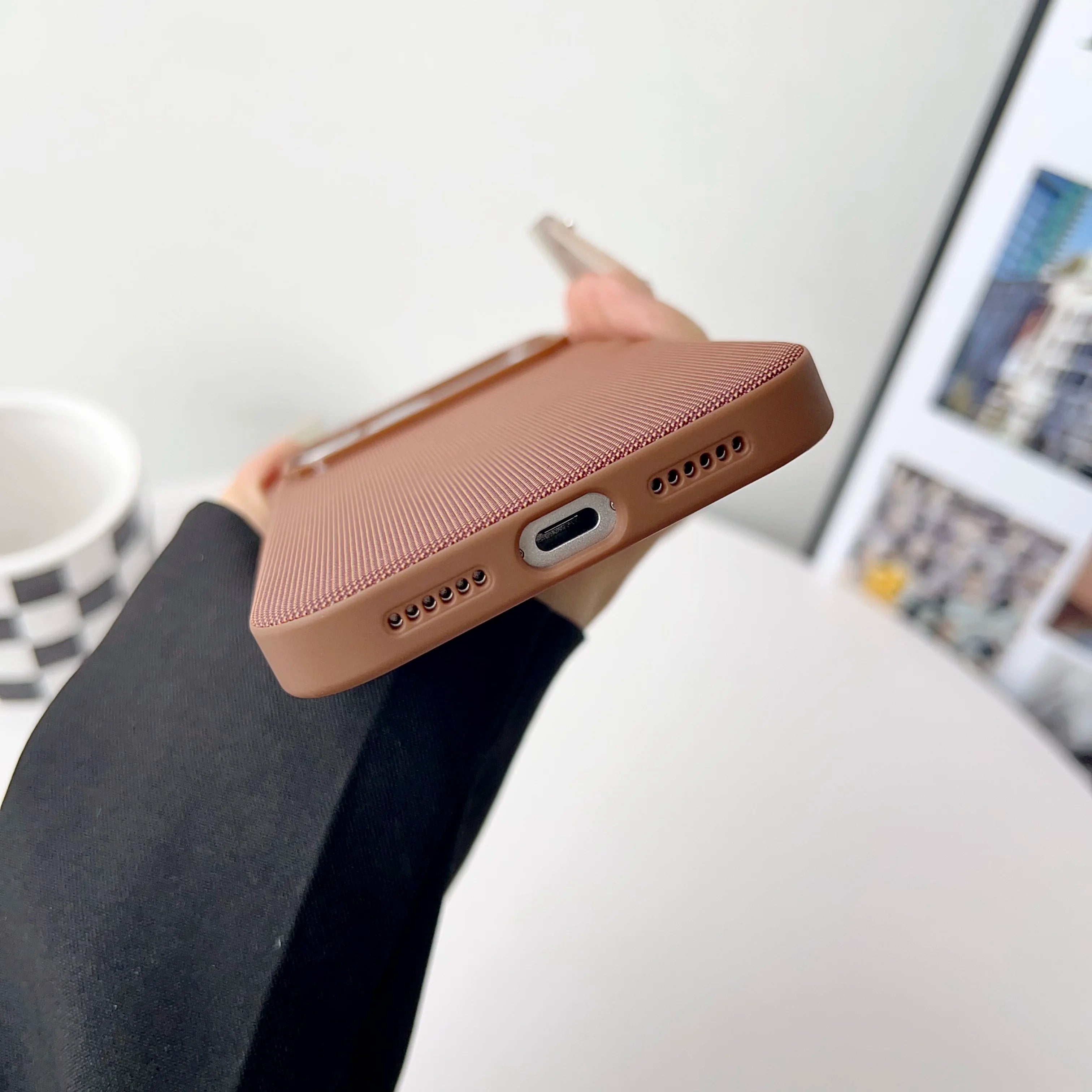 High Quality Technology Woven Case For IPhone For Magsafe