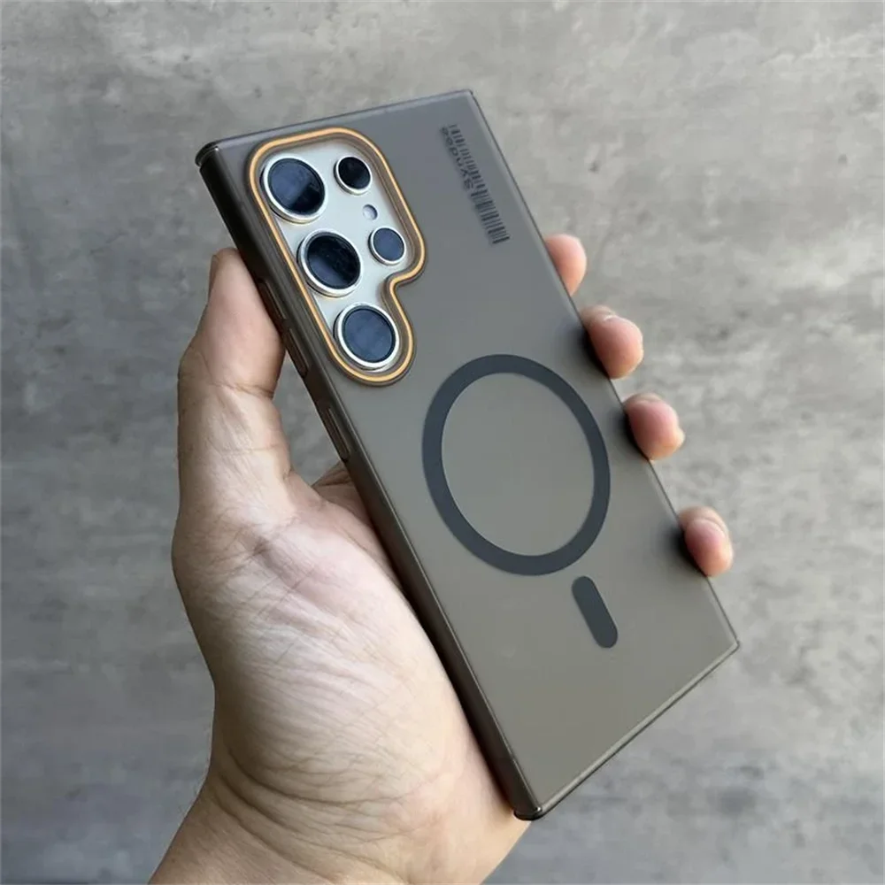 Ultra thin matte two tone phone case for Samsung