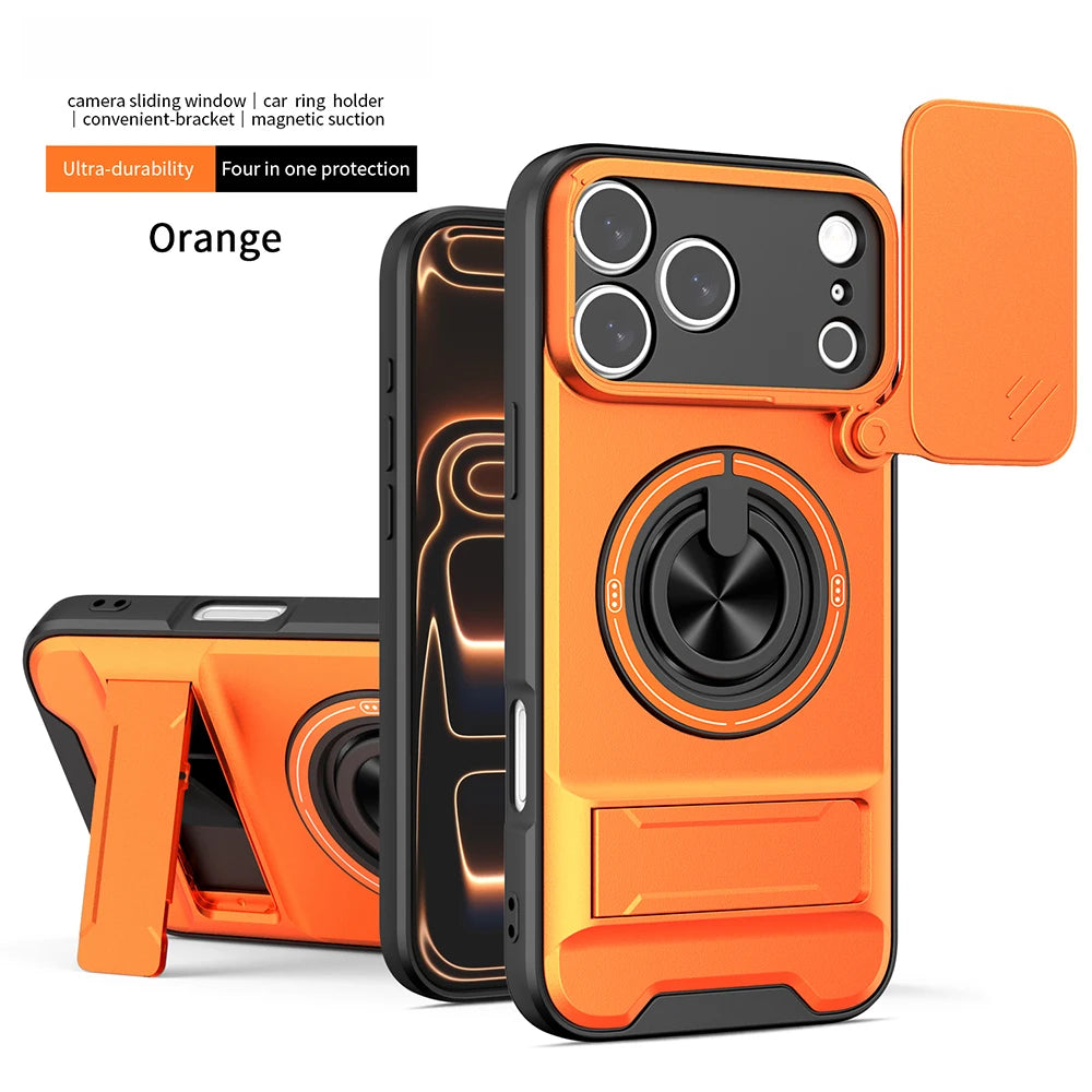 Armor Rugged Shockproof Magnetic Case for iPhone