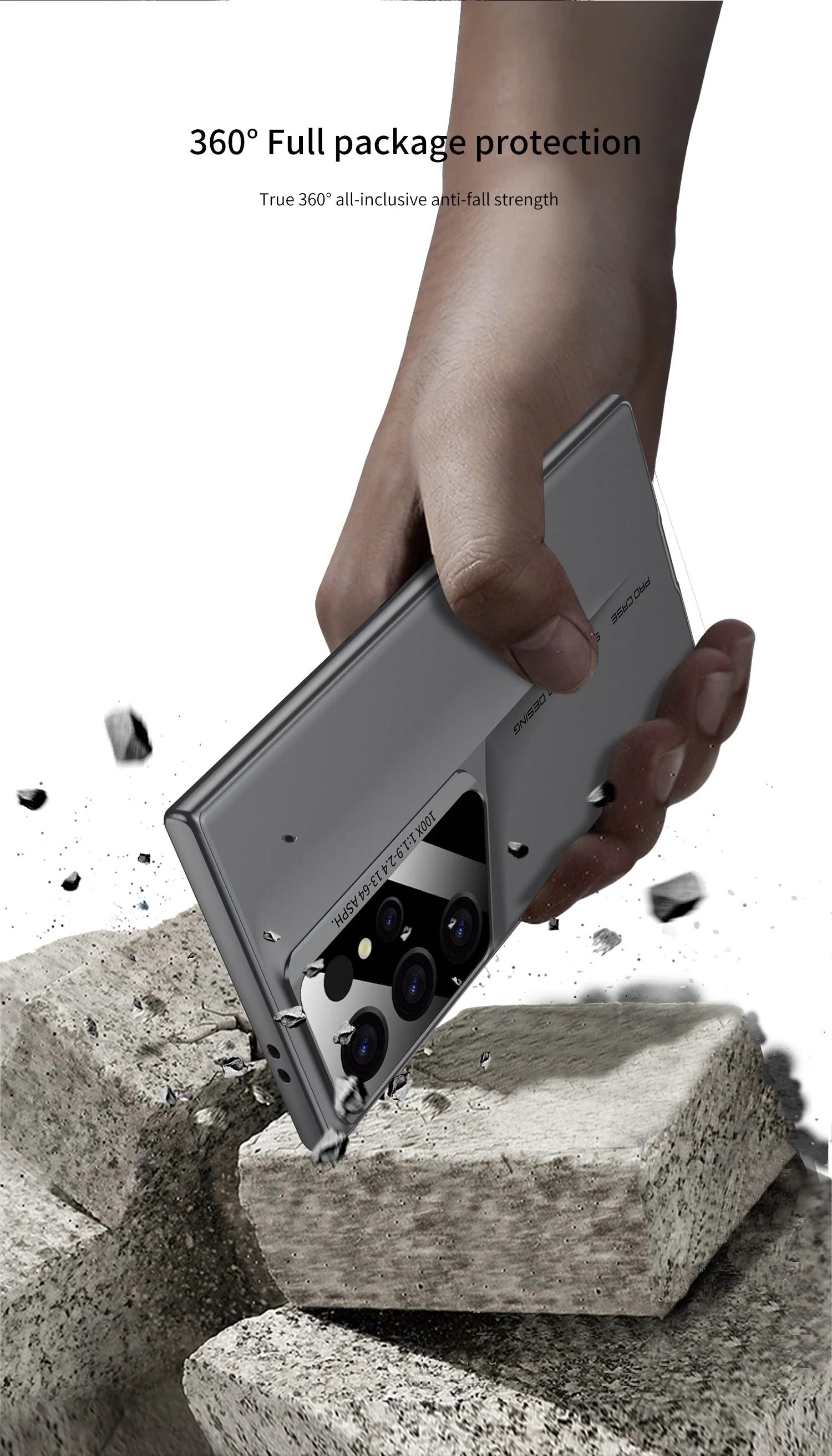 Ultra thin mechanical hard matte phone case for Samsung