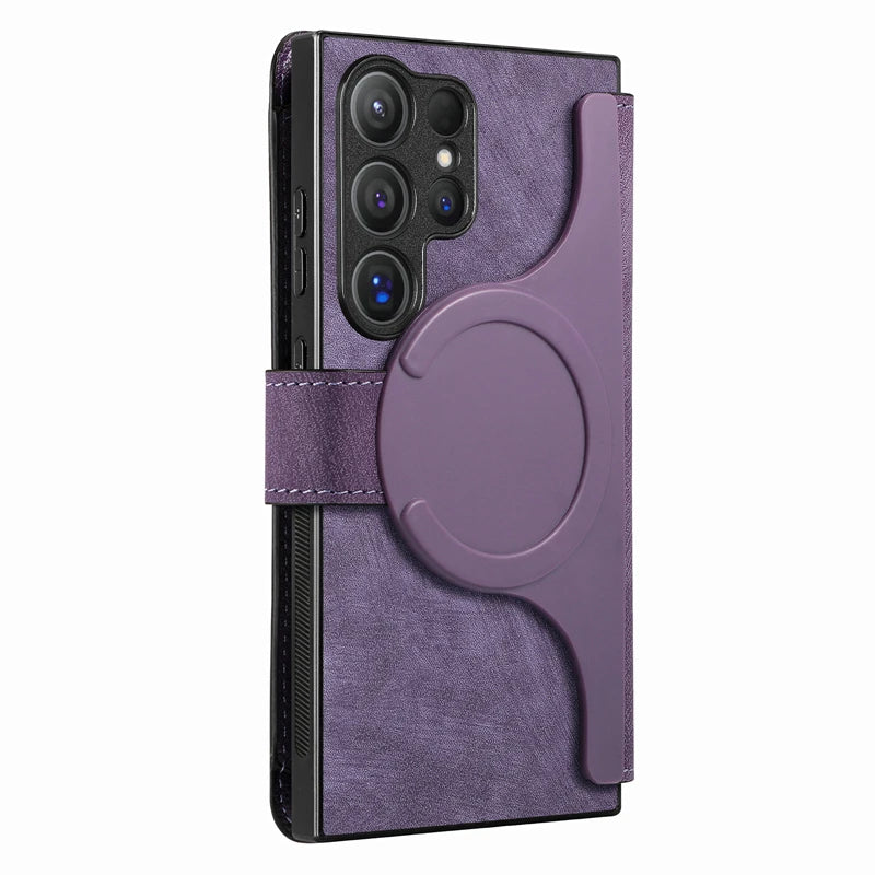 Detachable wallet holder phone case for Samsung