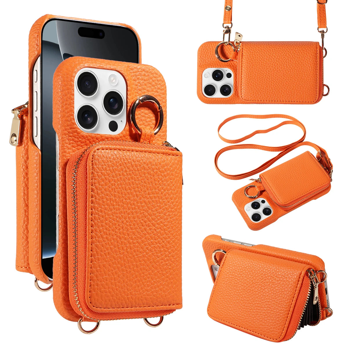 High Quality Faux Leather Phone Case for Iphone