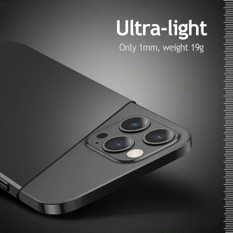 Ultra thin frosted shockproof phone case  for iPhone
