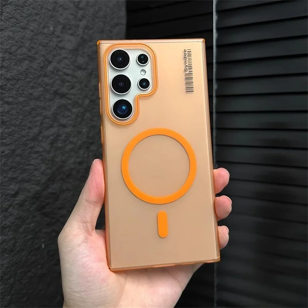 Ultra thin matte two tone phone case for Samsung