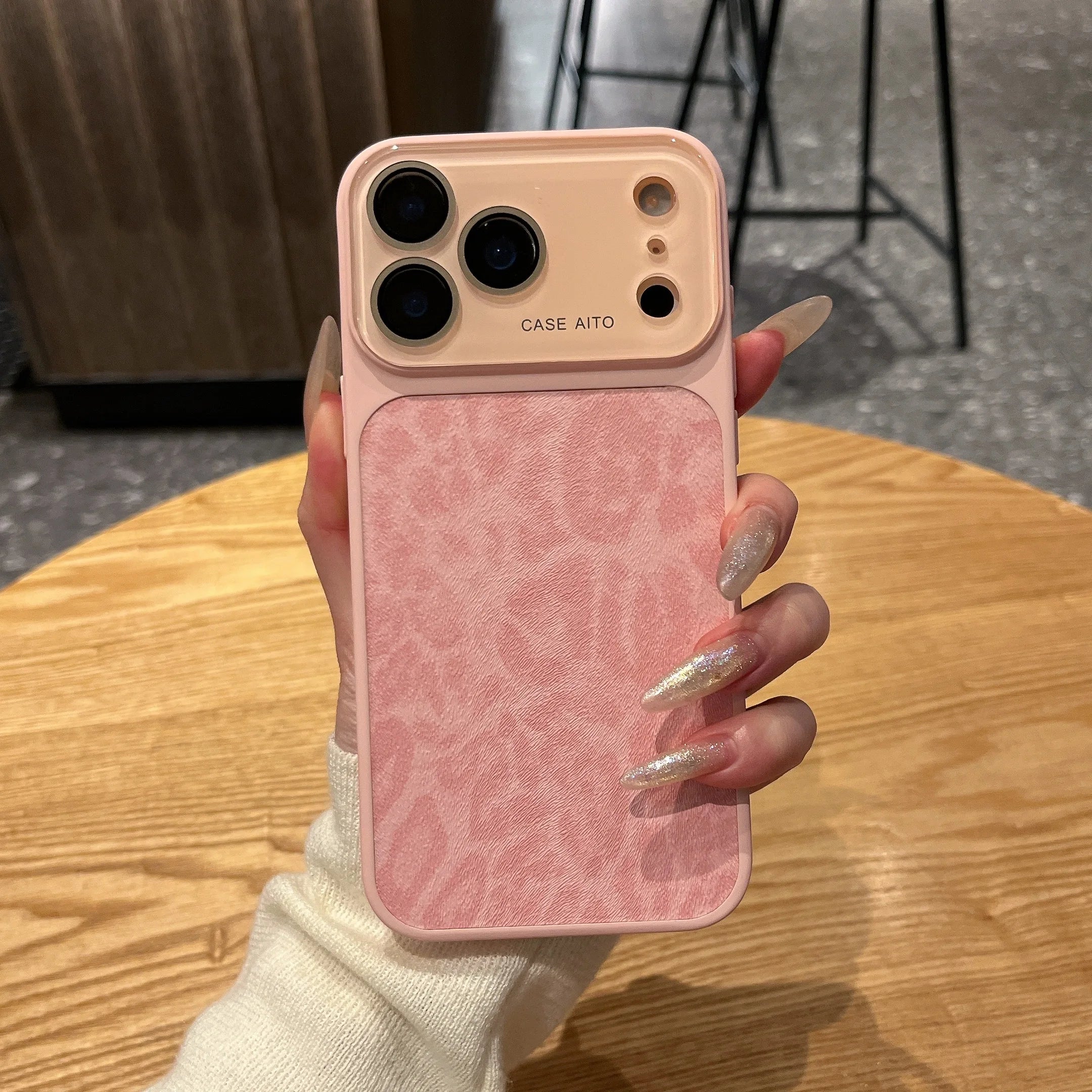 Original Leopard Print Texture Phone Case For iPhone