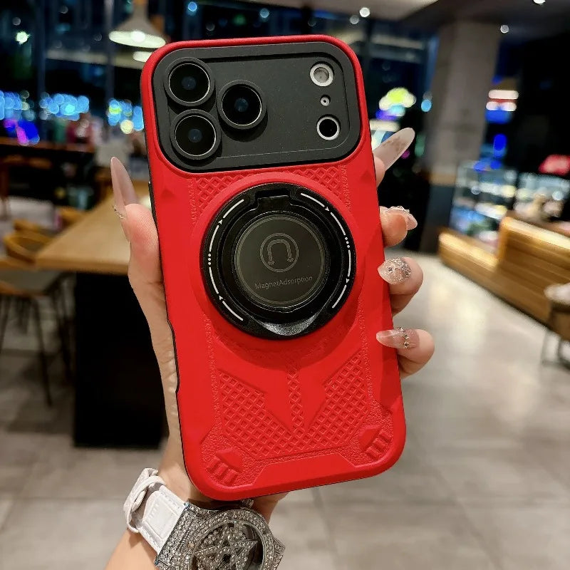 Ring Stand Holder Rotating Magnetic Case For iPhone For Magsafe