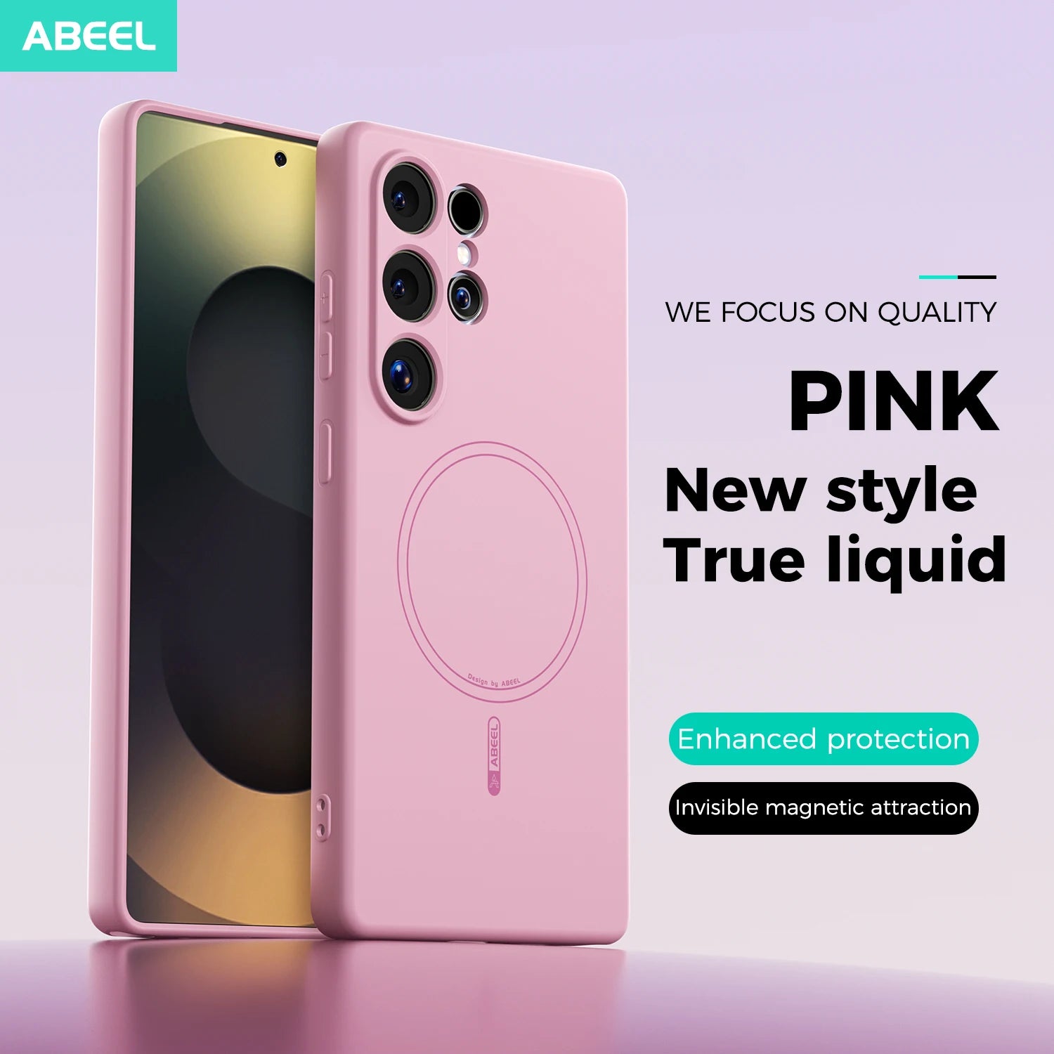 Liquid Silicone for Magnetic Suction Case for Samsung