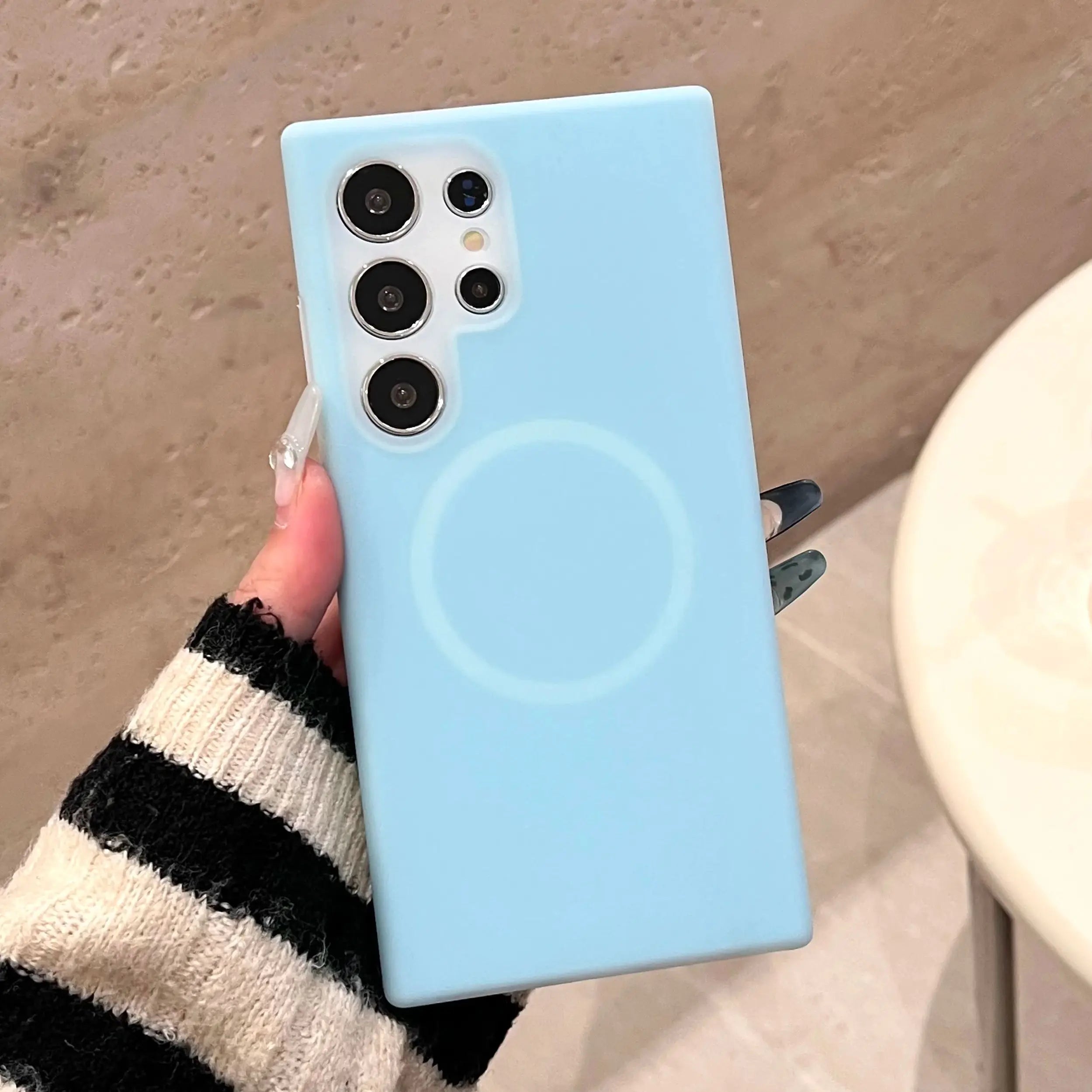 Luxury and fashionable jelly liquid silicone suitable for Samsung