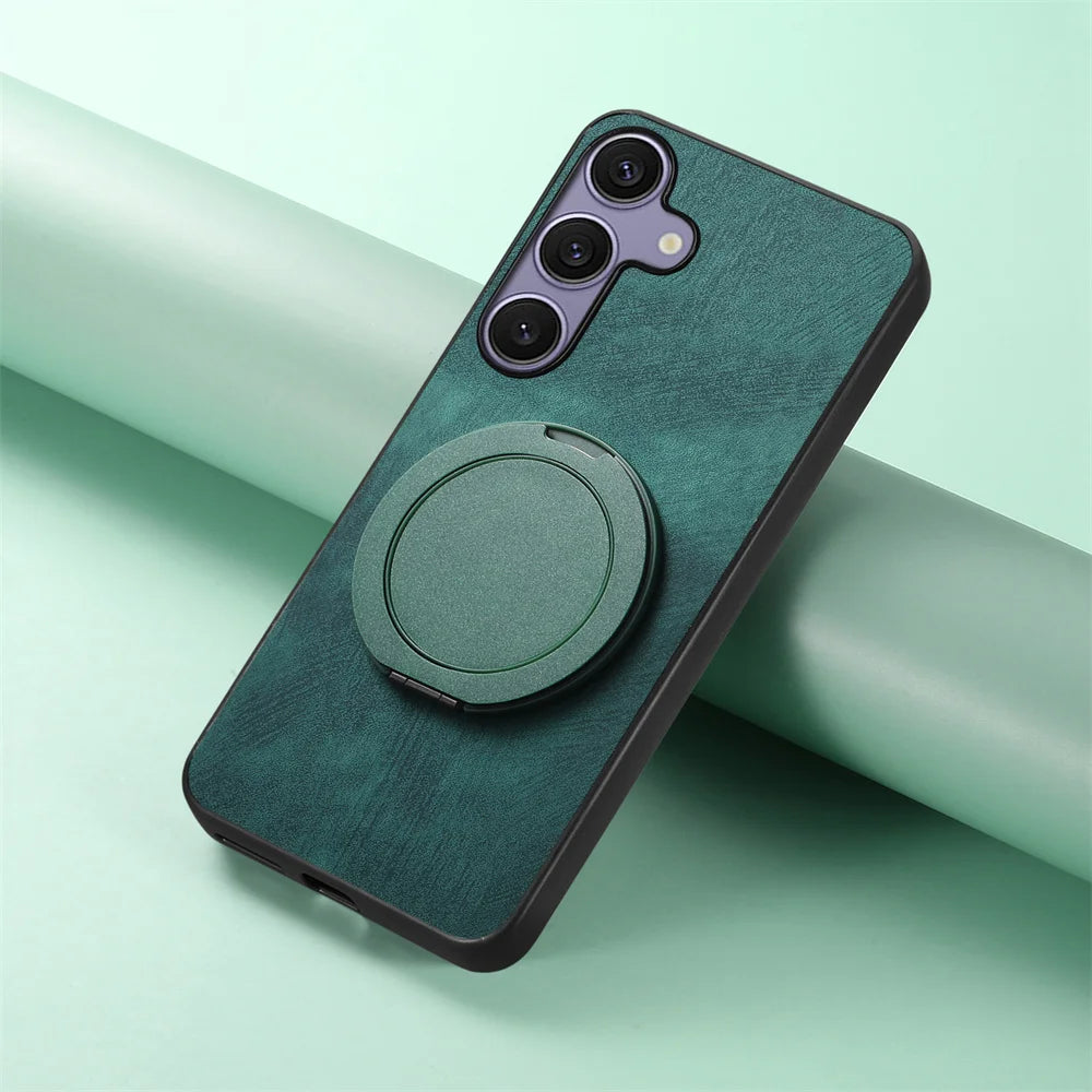 360 ° rotating bracket high-quality phone case for Samsung