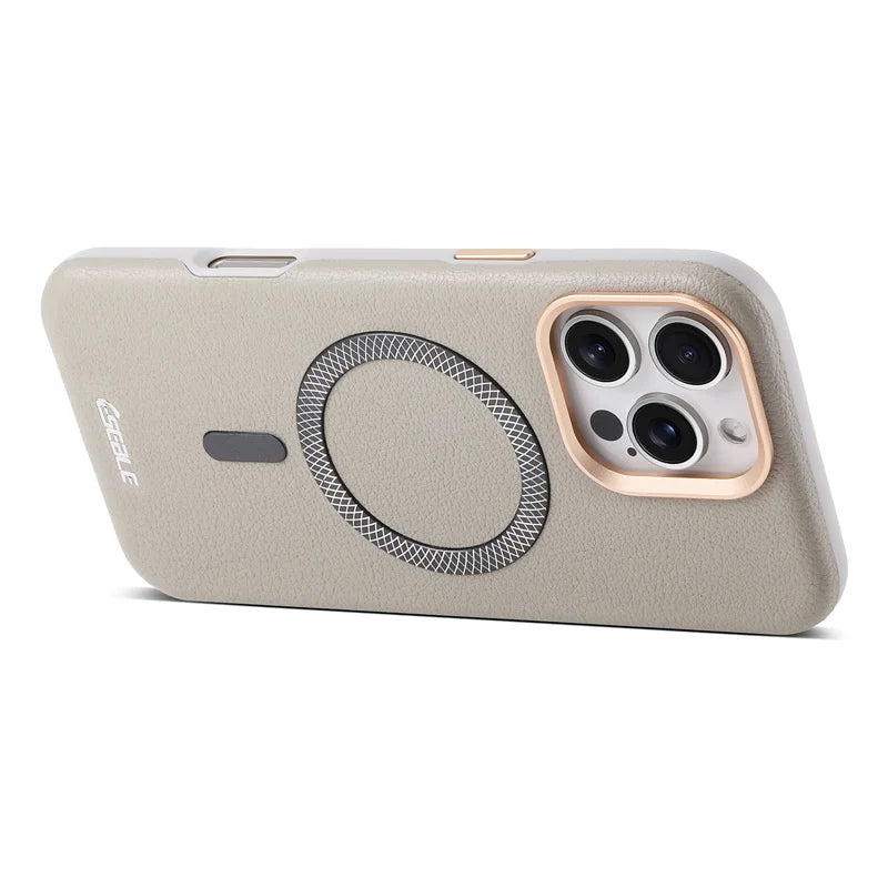 Leather Magnetic For Magsafe Phone Case For iPhone